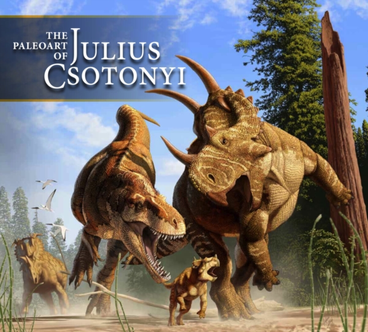 Kniha Paleoart of Julius Csotonyi