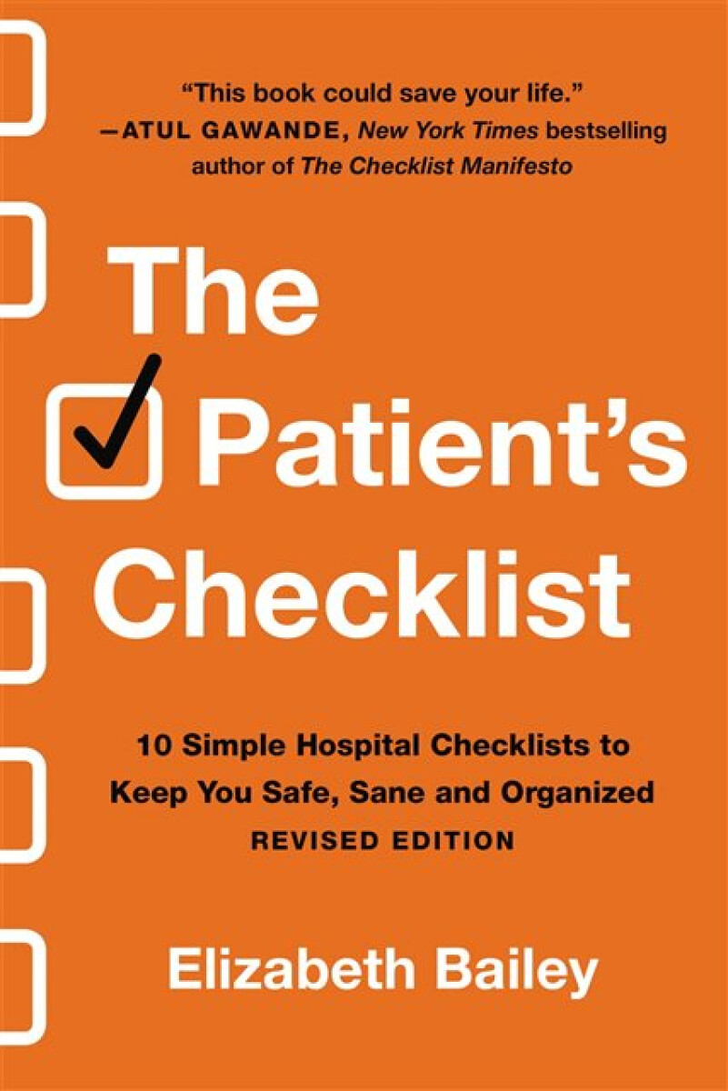 Kniha Patient's Checklist