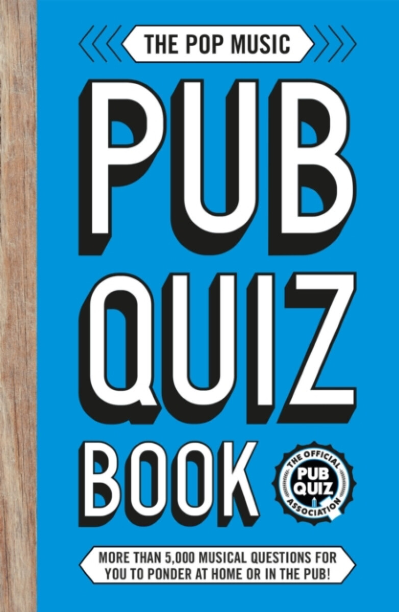 Kniha Pop Music Pub Quiz Book