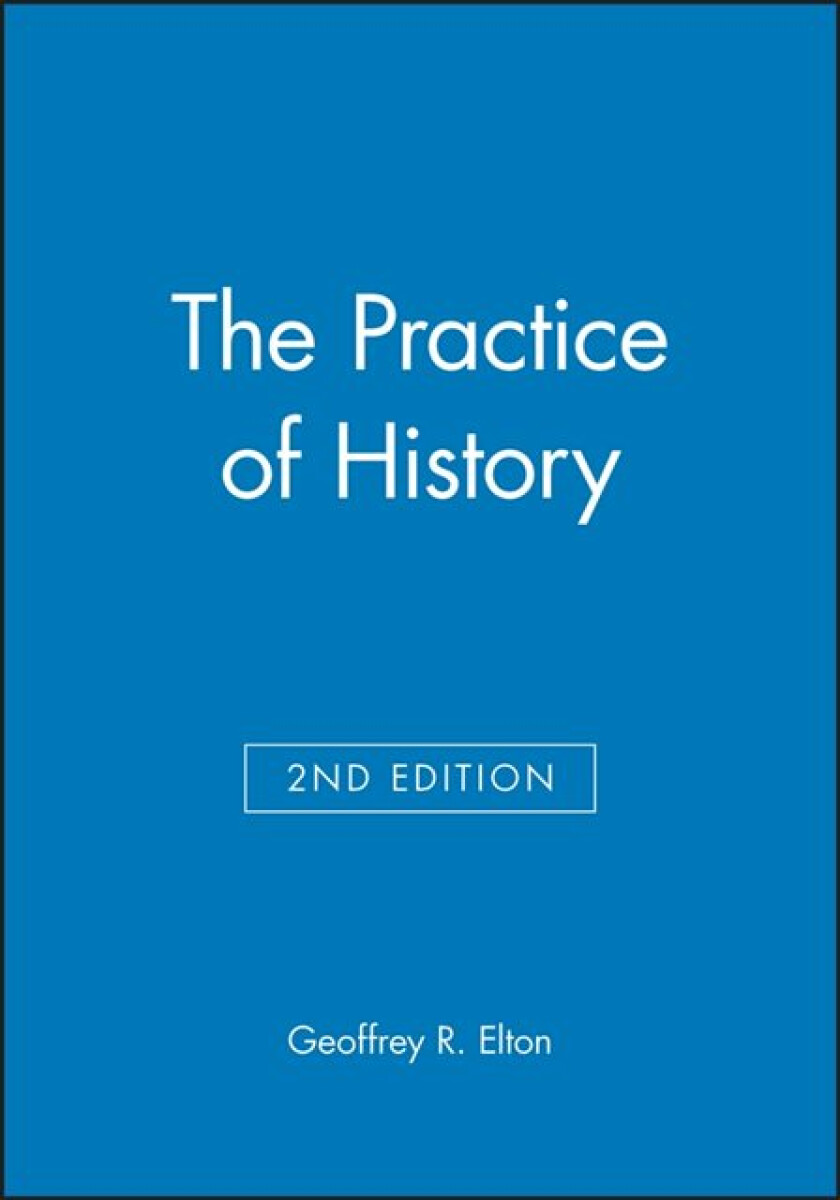 Kniha Practice of History