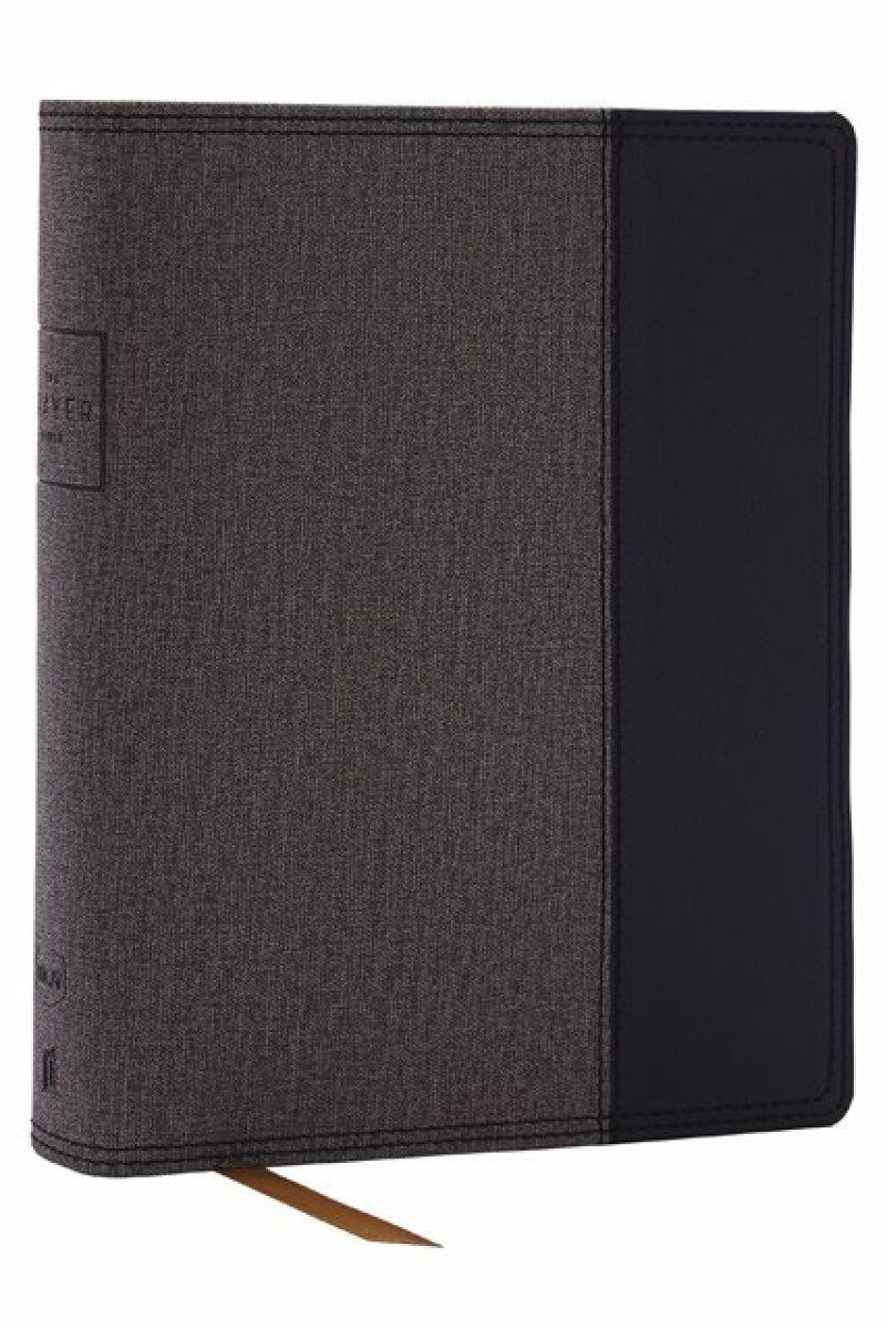 Kniha Prayer Bible: Pray God’s Word Cover to Cover (NKJV, Black/Gray Leathersoft, Red Letter, Comfort Print)