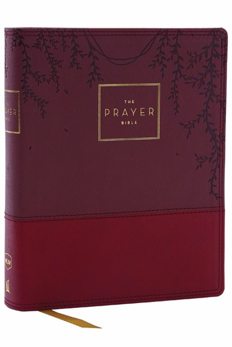 Kniha Prayer Bible: Pray God’s Word Cover to Cover (NKJV, Burgundy Leathersoft, Red Letter, Comfort Print)
