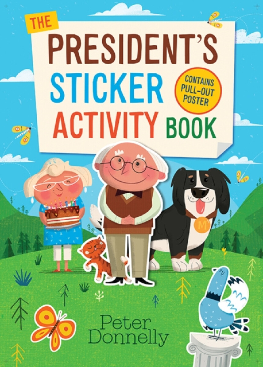 Kniha President’s Sticker Activity Book