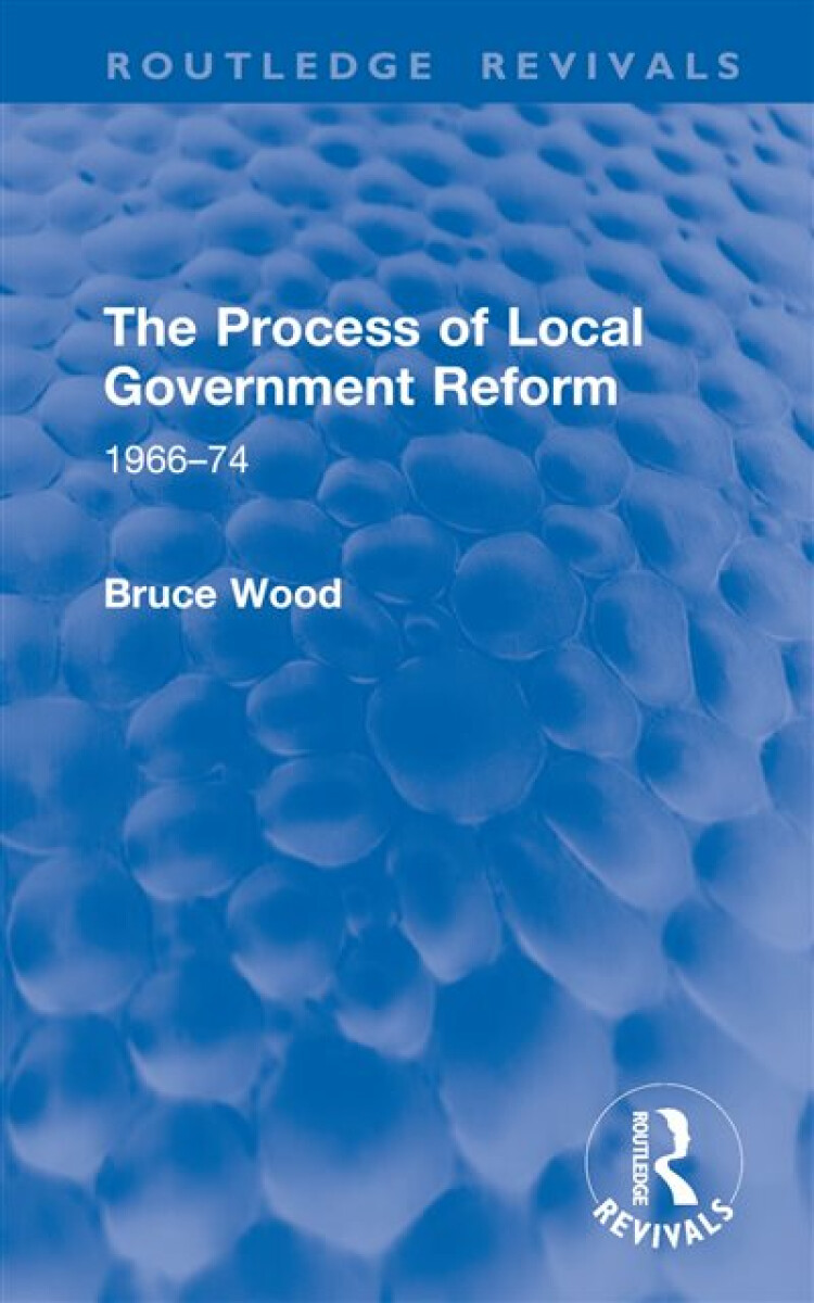 Kniha Process of Local Government Reform