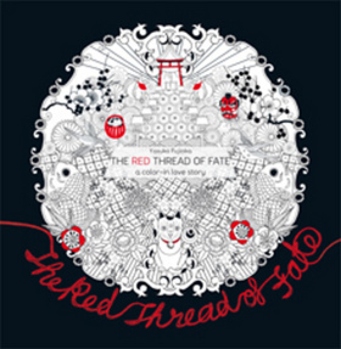 Kniha The Red Thread of Fate. A Color-in Love Story