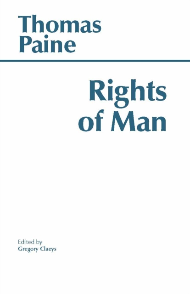 Kniha Rights of Man