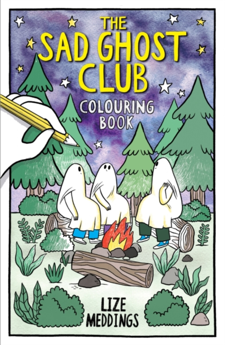 Kniha Sad Ghost Club Colouring Book