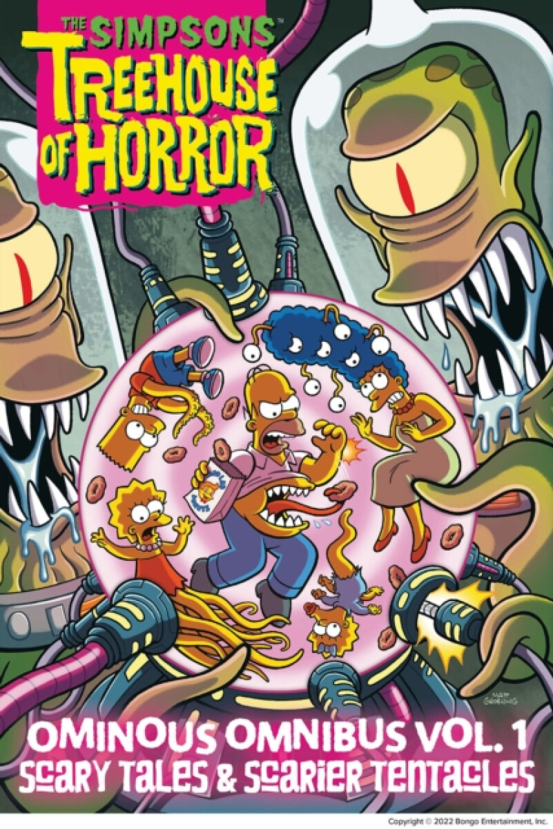 Kniha Simpsons Treehouse of Horror Ominous Omnibus Vol. 1: Scary Tales a Scarier Tentacles