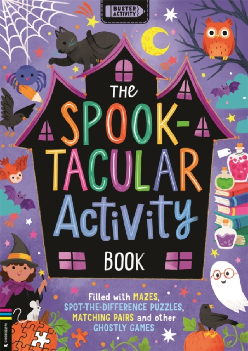 The Spooktacular Activity Book - Buster Books (obrázek 2)