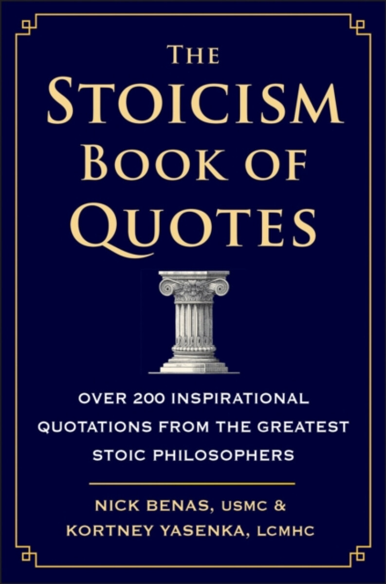 Kniha Stoicism Book of Quotes