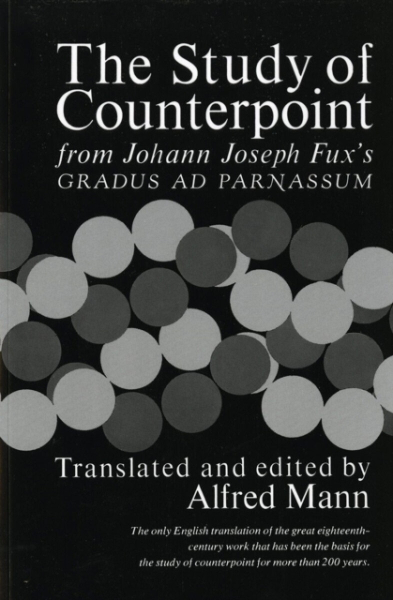 Kniha Study of Counterpoint