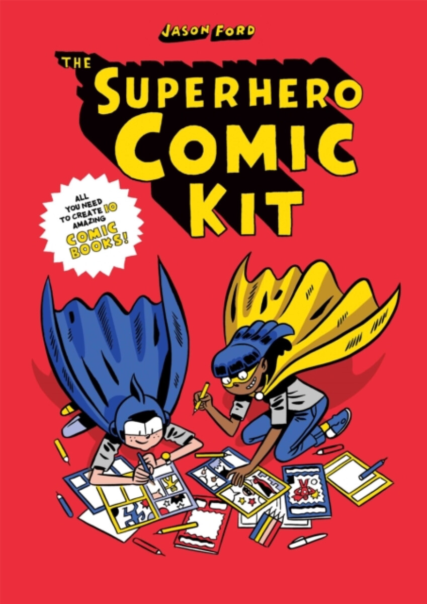 Kniha Superhero Comic Kit