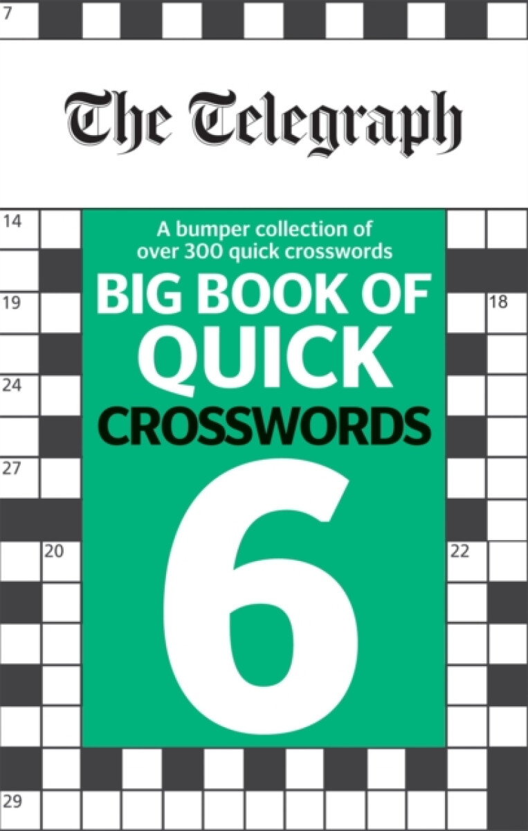 Kniha Telegraph Big Book of Quick Crosswords 6