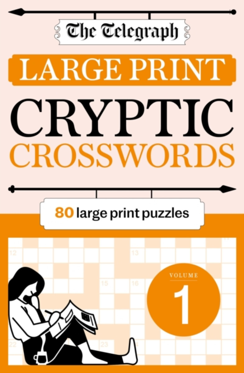 Kniha Telegraph Large Print Cryptic Crosswords 1
