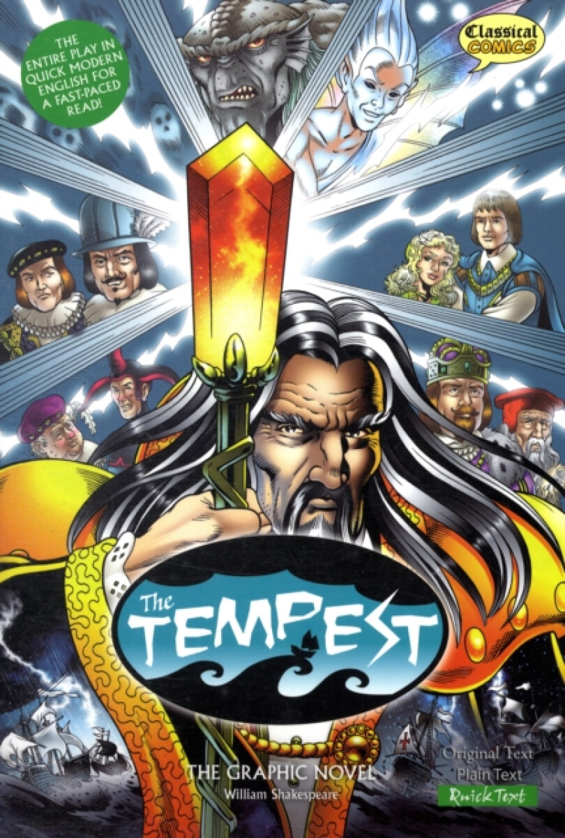 Kniha Tempest (Classical Comics)