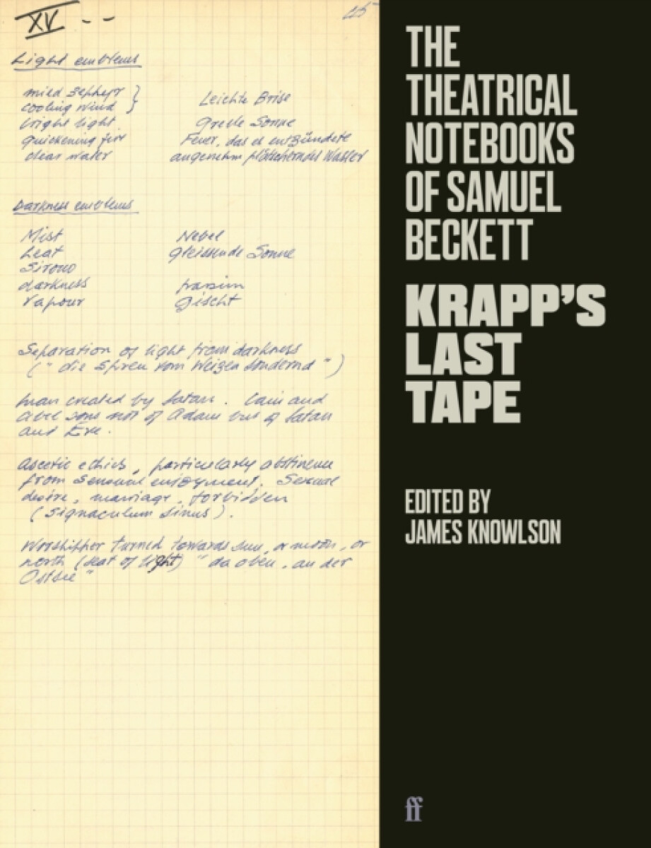 Kniha Theatrical Notebooks of Samuel Beckett