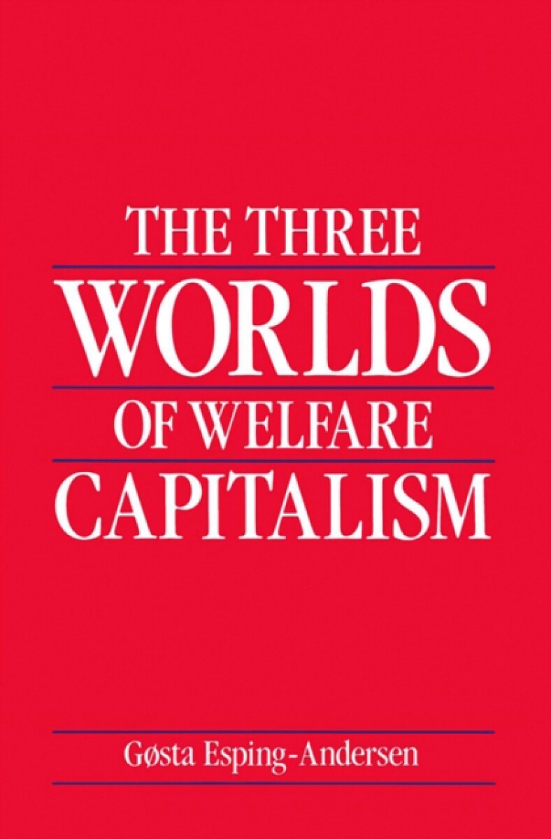Kniha Three Worlds of Welfare Capitalism