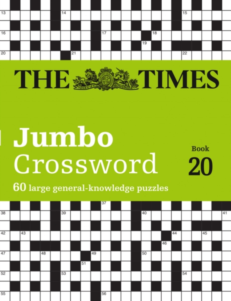 Kniha Times 2 Jumbo Crossword Book 20