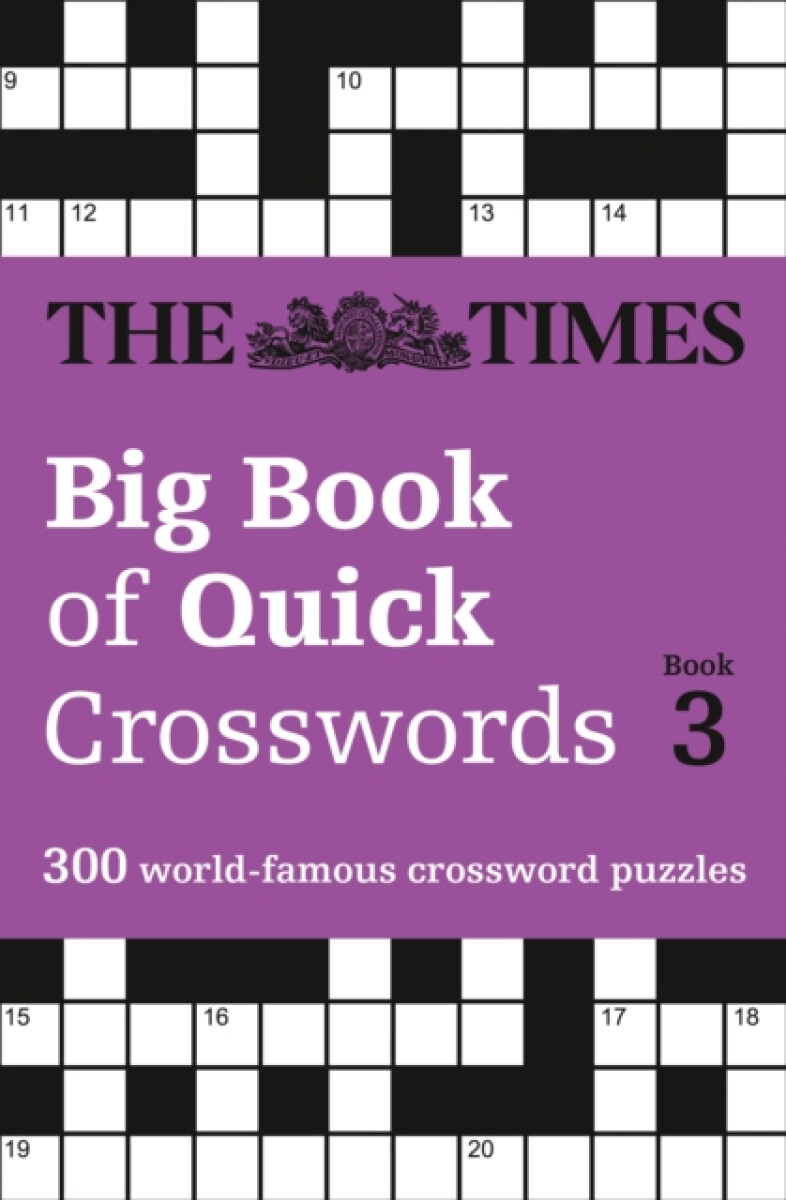 Kniha Times Big Book of Quick Crosswords 3