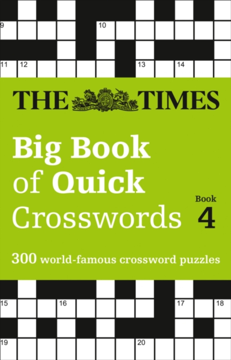 Kniha Times Big Book of Quick Crosswords 4