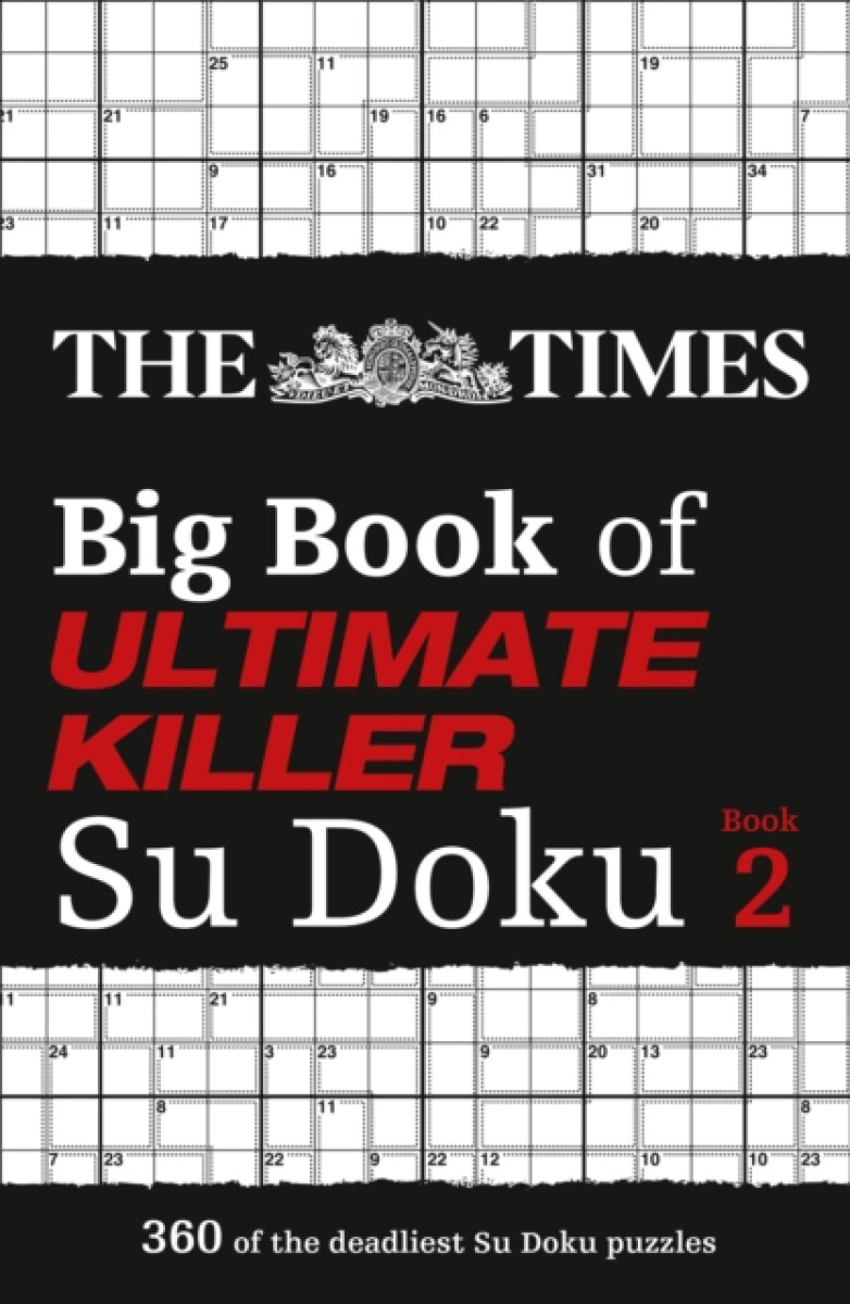 Kniha Times Big Book of Ultimate Killer Su Doku book 2