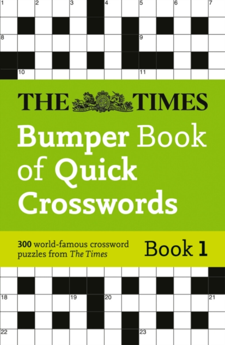 Kniha Times Bumper Book of Quick Crosswords Book 1