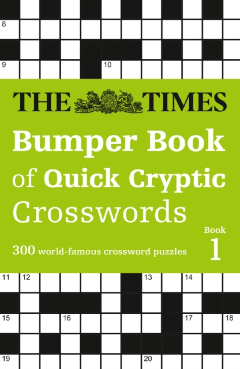 Kniha Times Bumper Book of Quick Cryptic Crosswords book 1