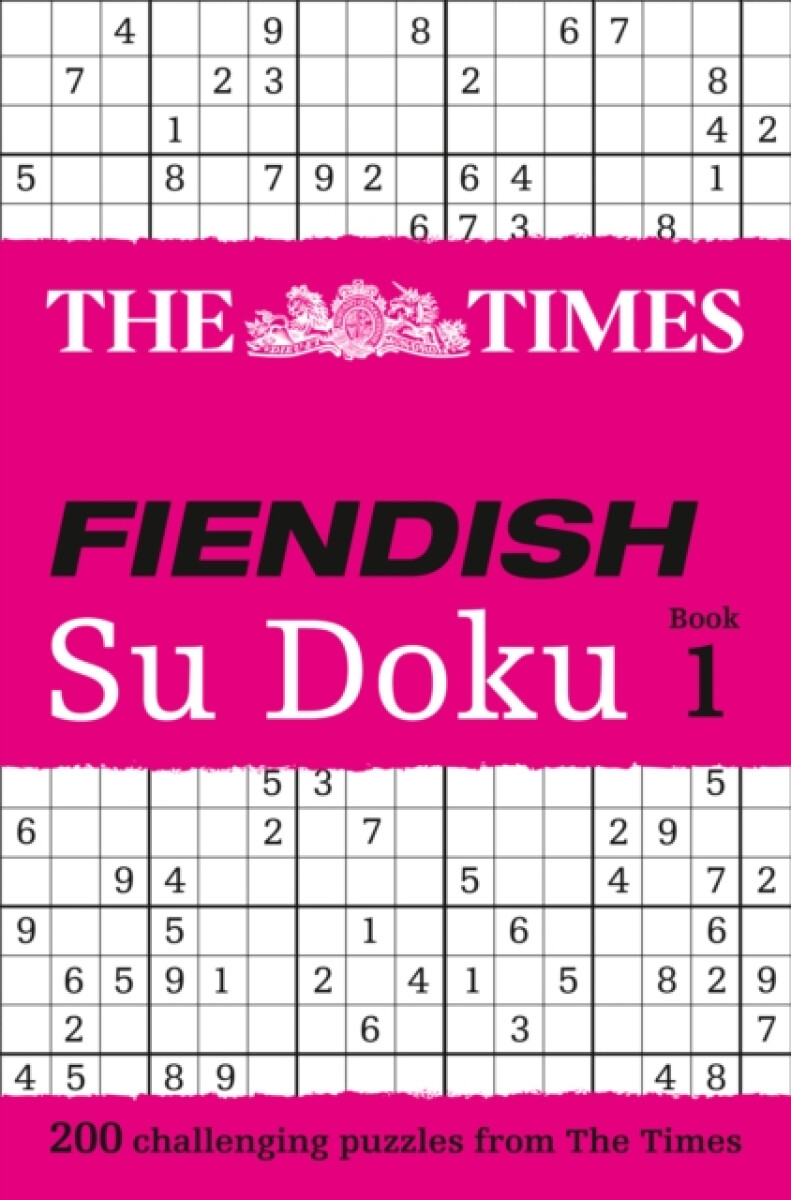 Kniha Times Fiendish Su Doku Book 1