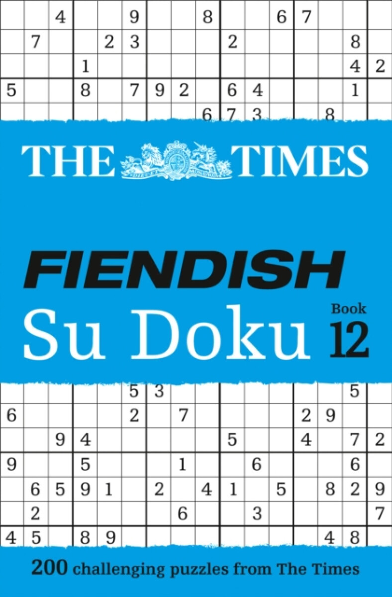 Kniha Times Fiendish Su Doku Book 12