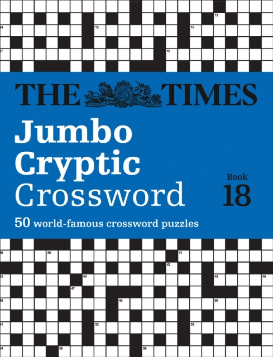 Kniha Times Jumbo Cryptic Crossword Book 18