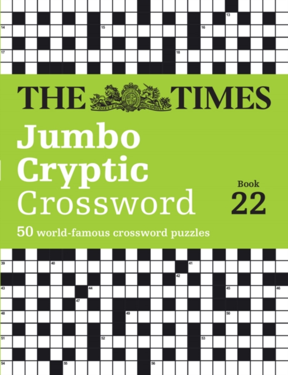 Kniha Times Jumbo Cryptic Crossword Book 22
