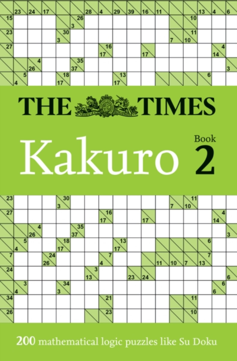 Kniha The Times Kakuro Book 2