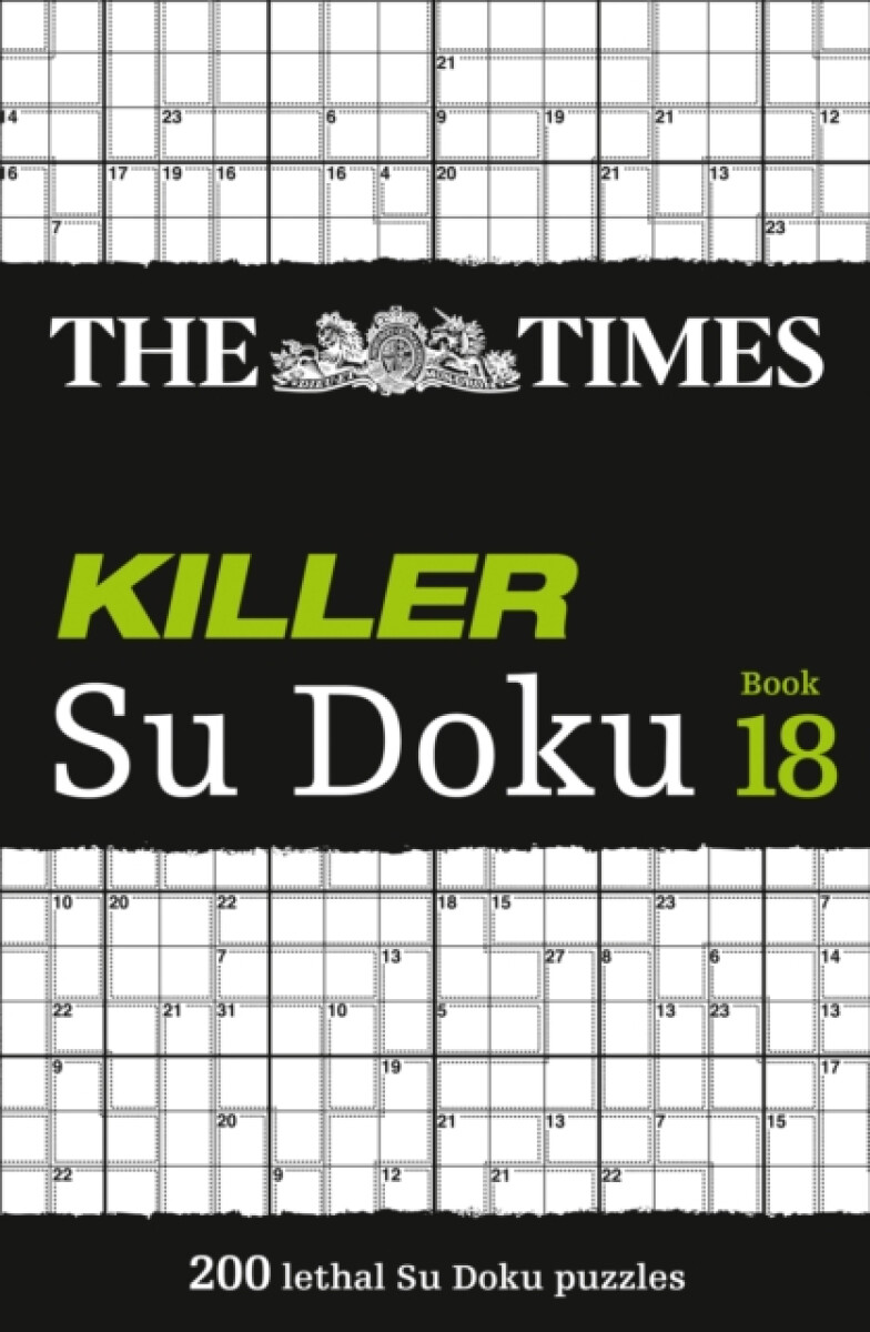Kniha Times Killer Su Doku Book 18