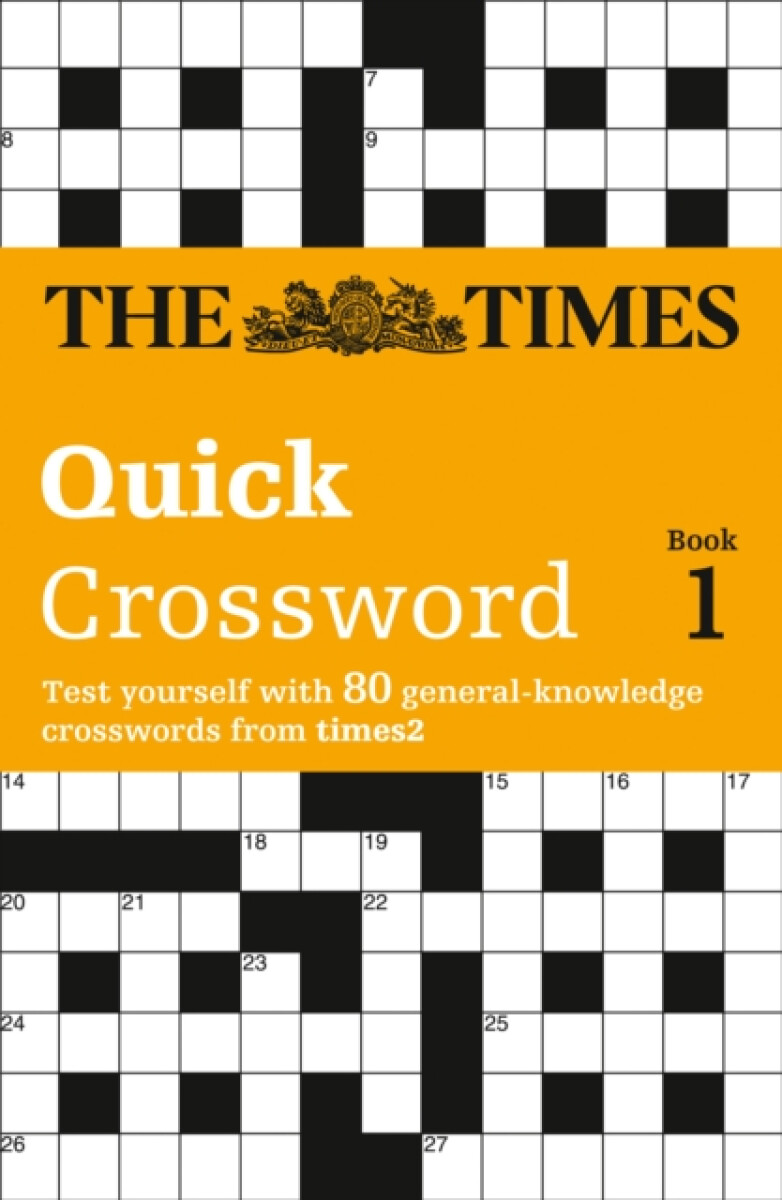 Kniha Times Quick Crossword Book 1