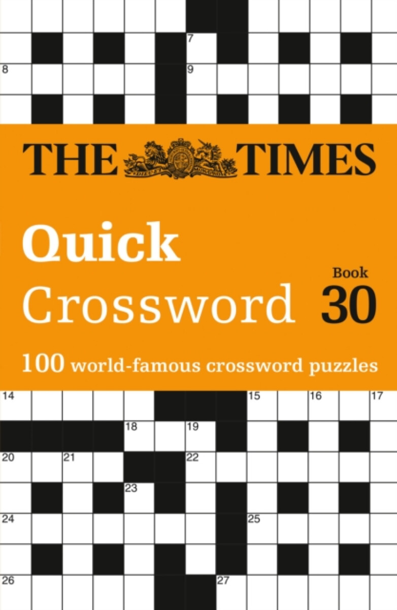 Kniha Times Quick Crossword Book 30