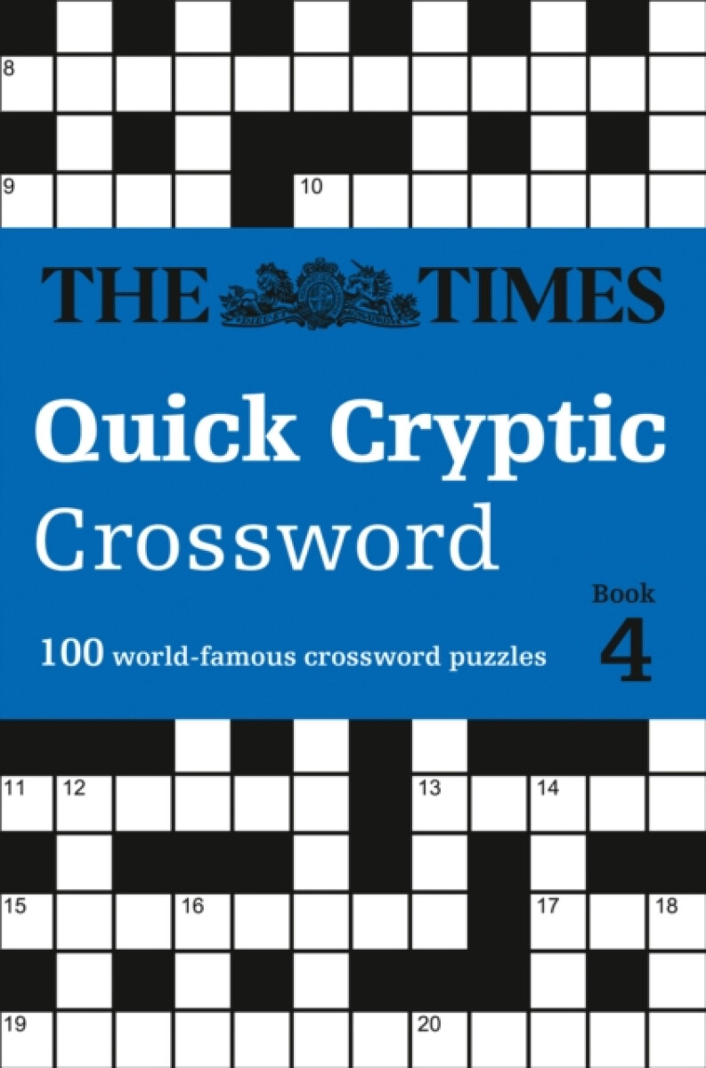Kniha Times Quick Cryptic Crossword Book 4