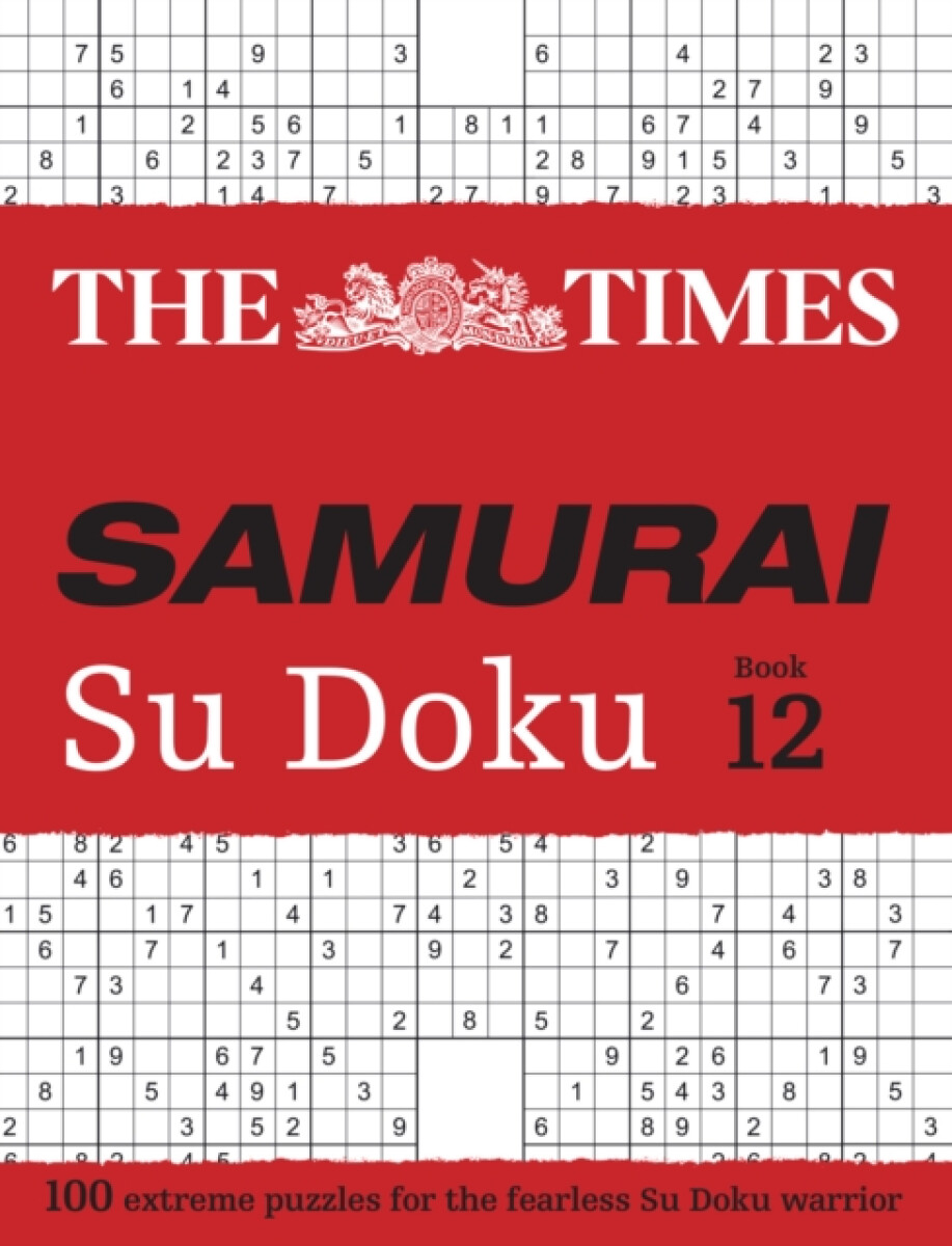 Kniha Times Samurai Su Doku 12