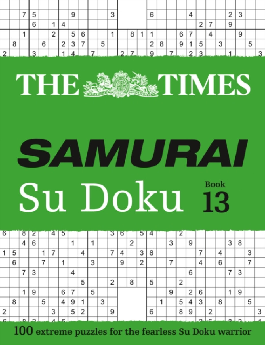 Kniha Times Samurai Su Doku 13