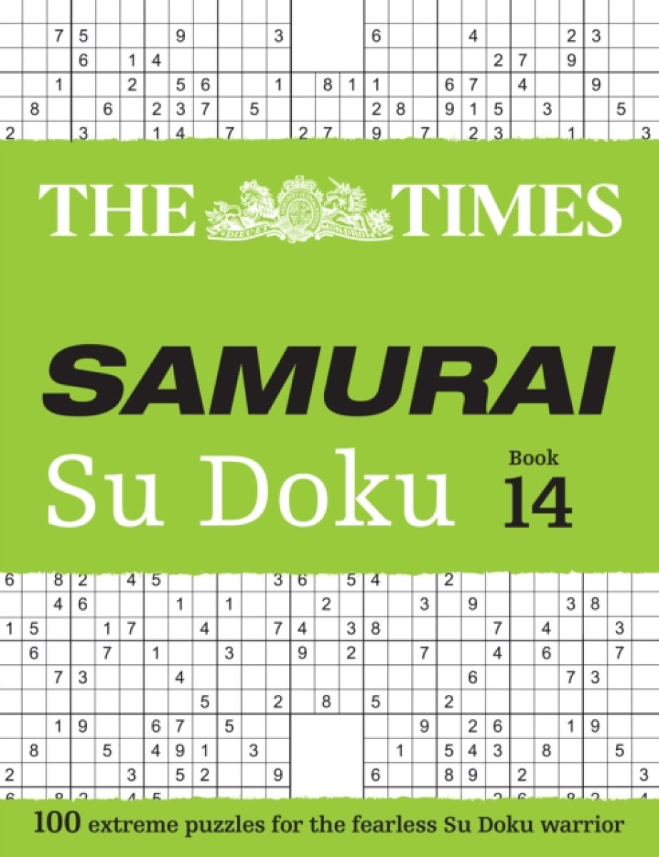 Kniha Times Samurai Su Doku 14