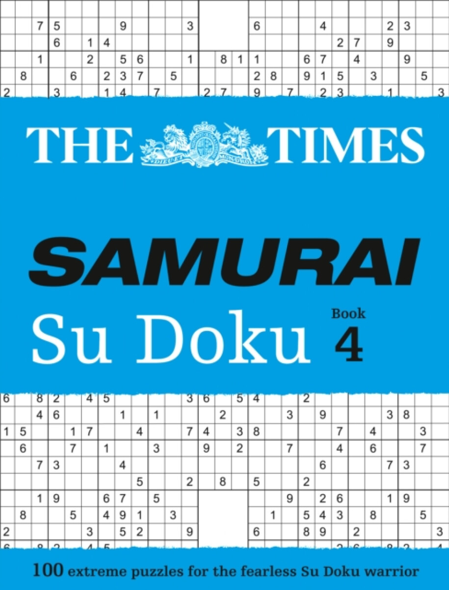 Kniha Times Samurai Su Doku 4