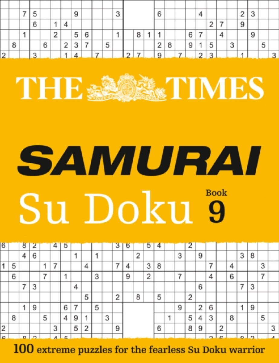 Kniha Times Samurai Su Doku 9