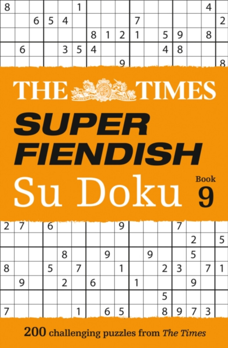 Kniha Times Super Fiendish Su Doku Book 9