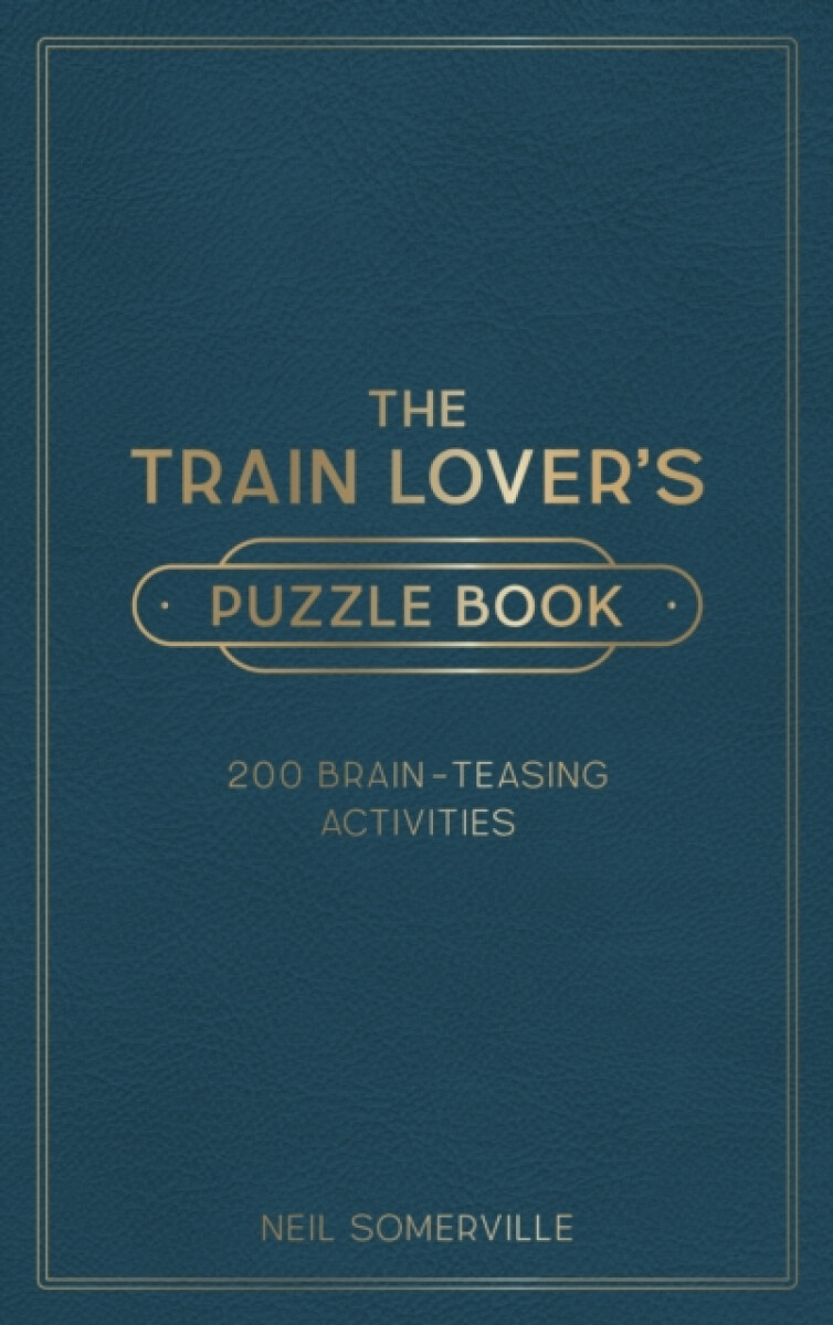 Kniha Train Lover's Puzzle Book