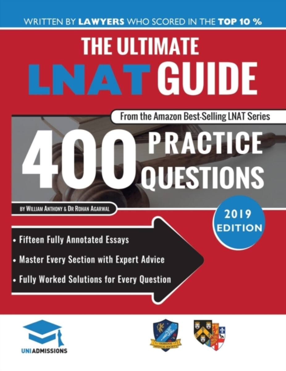 Kniha Ultimate LNAT Guide: 400 Practice Questions