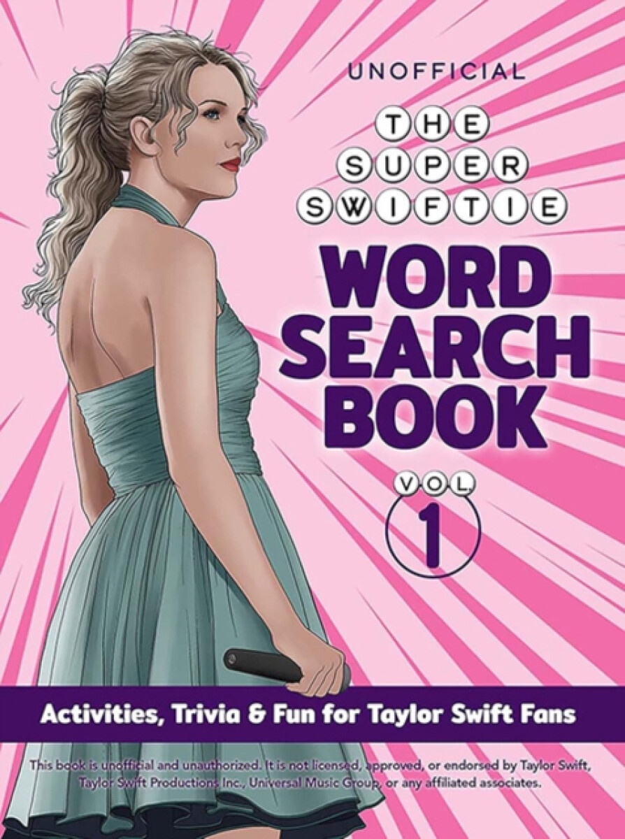 Kniha Unofficial Super Swiftie Word Search Book (Volume 1)