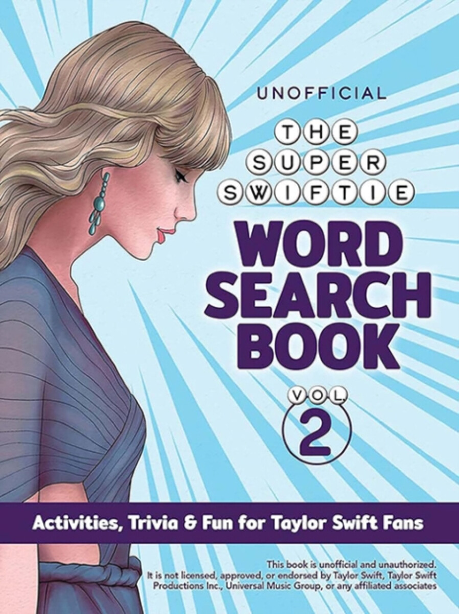 Kniha The Unofficial Super Swiftie Word Search Book (Volume 2)