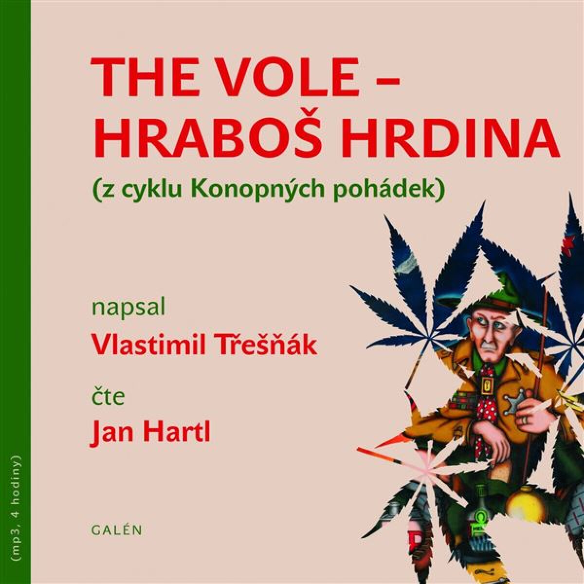Levně The Vole - Hraboš hrdina - Vlastimil Třešňák - audiokniha