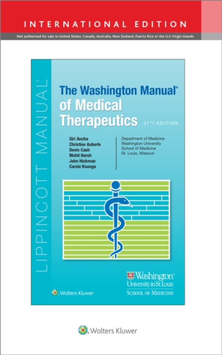 Kniha Washington Manual of Medical Therapeutics