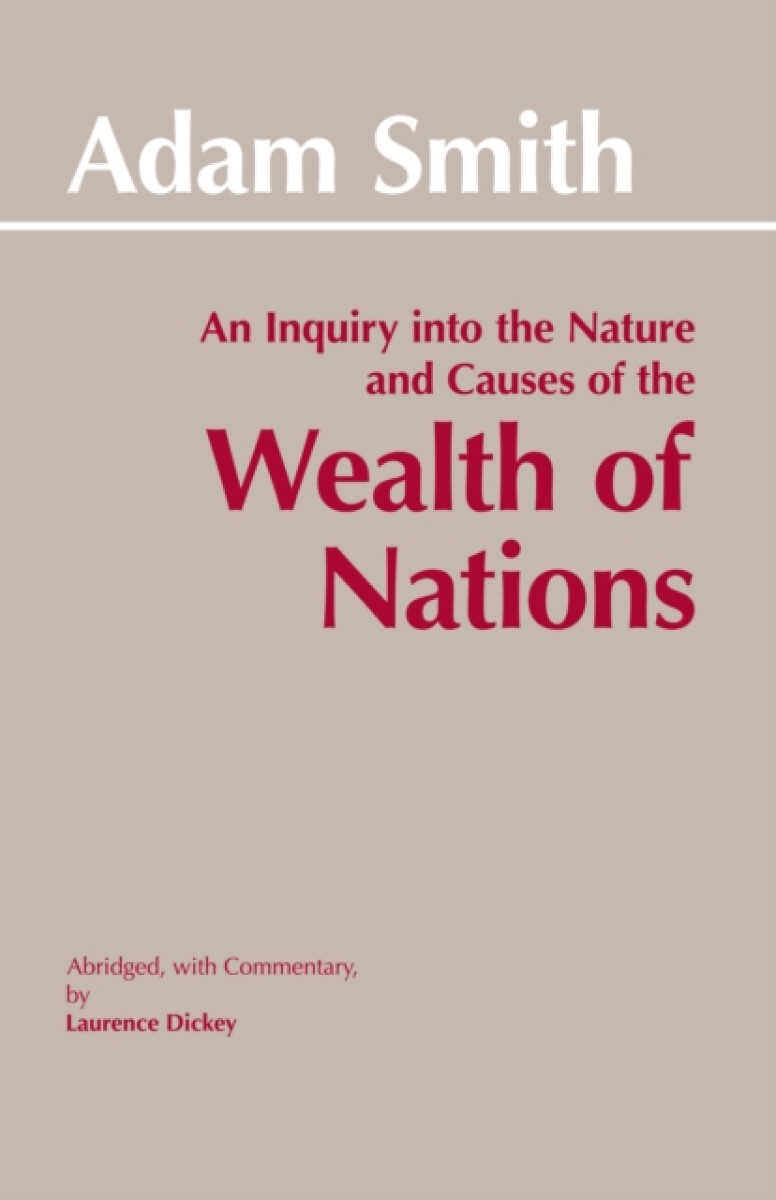 Kniha The Wealth of Nations