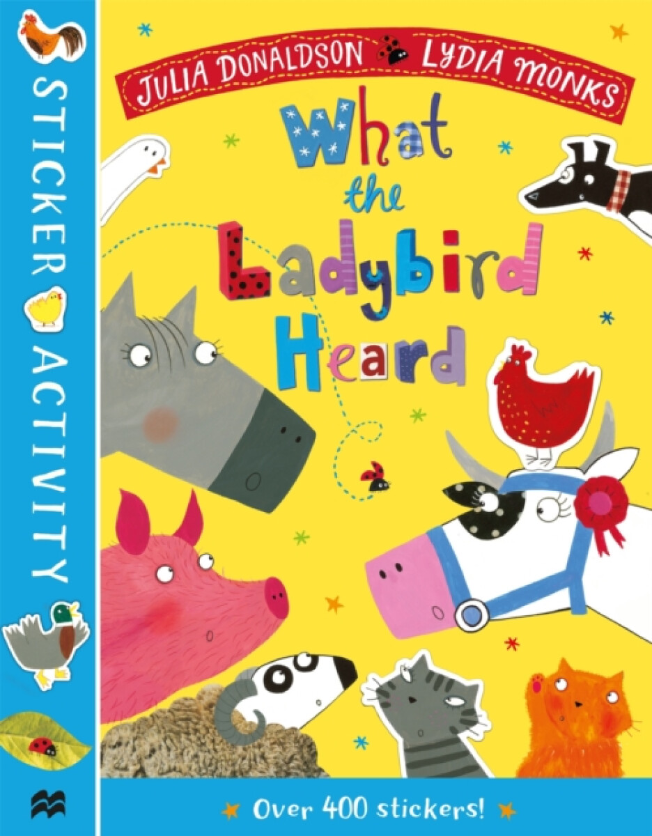 Kniha What the Ladybird Heard Sticker Book